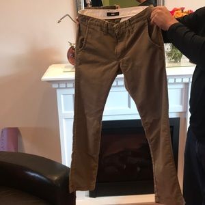 I am selling men size 29 vans khakis.